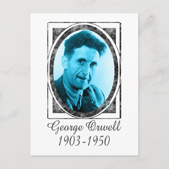 Cartão Postal George Orwell (Frente)