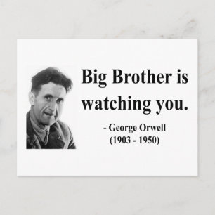 Cartão Postal George Orwell Cote 5b
