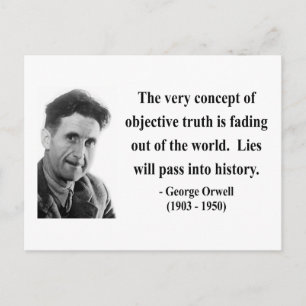 Cartão Postal George Orwell Cote 7b