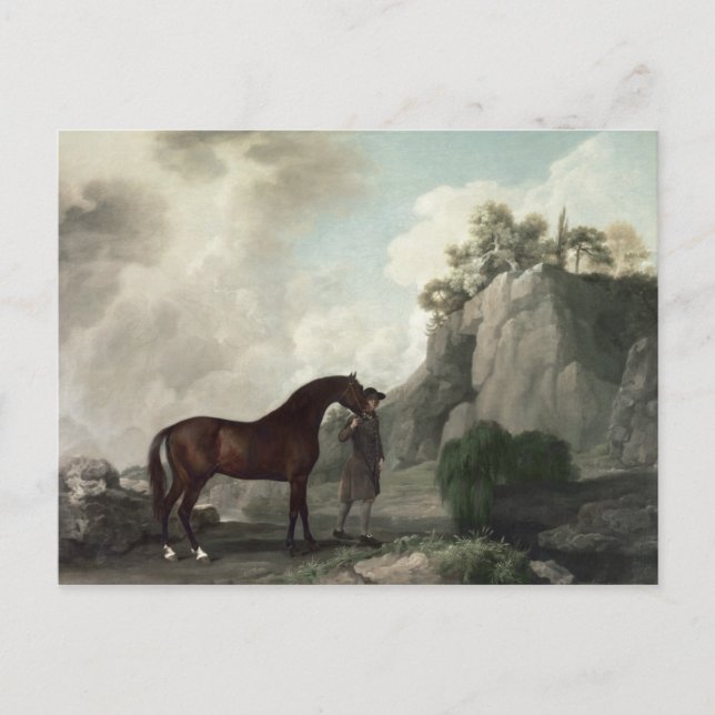 Cartão Postal George Stubbs | Cato e Groom (Frente)