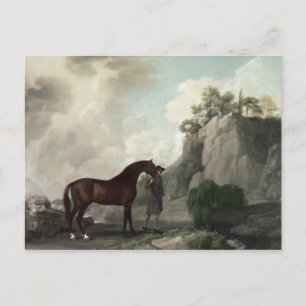 Cartão Postal George Stubbs   Cato e Groom