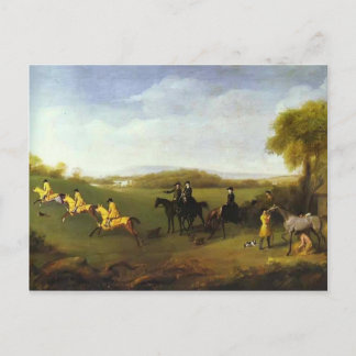 Cartão Postal George Stubbs- Cavalos de Corrida Pertencentes ao 