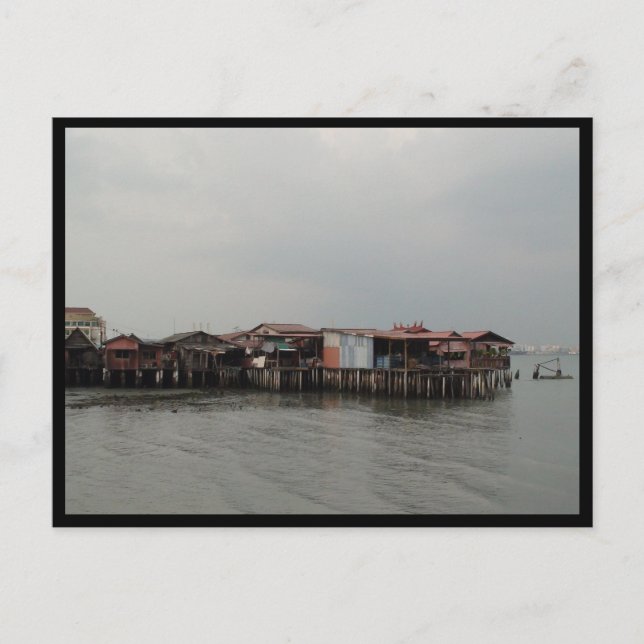 Cartão Postal George Town (Malásia) (Frente)