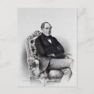 Cartão Postal George Villiers, 4º Conde de Clarendon, 1856