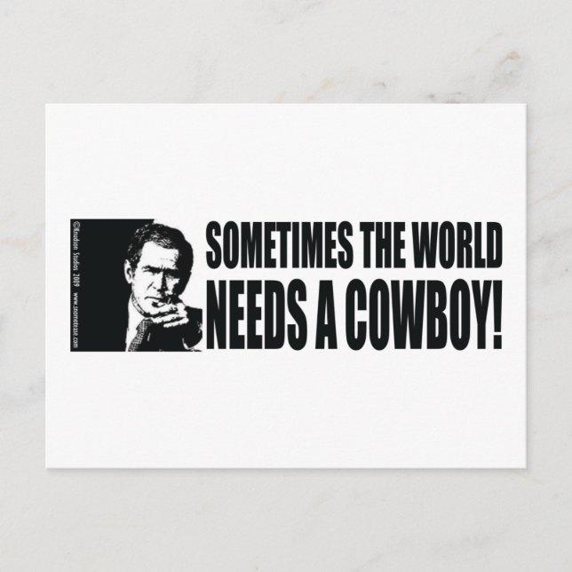 Cartão Postal George W Bush (Frente)