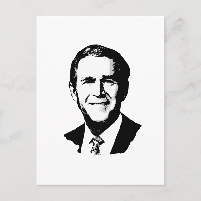 Cartão Postal George W. Bush (Frente)