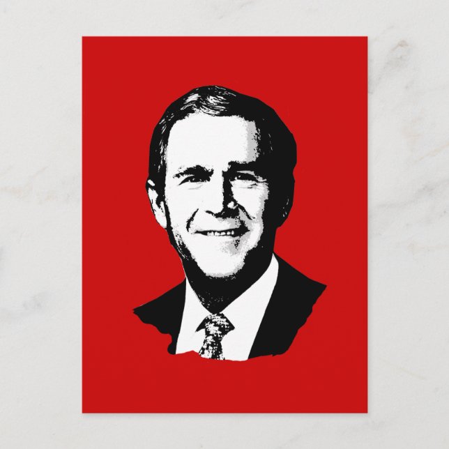 Cartão Postal George W Bush Gear (Frente)