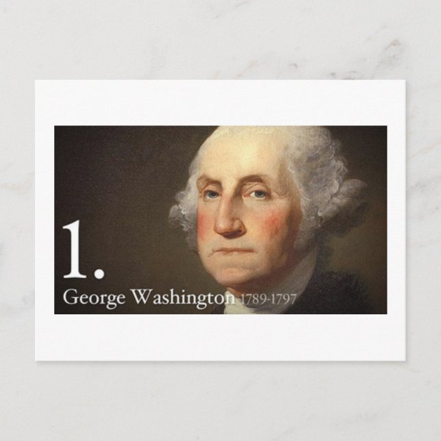Cartão Postal George Washington (Frente)
