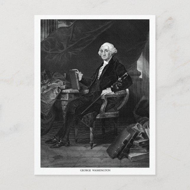Cartão Postal George Washington (Frente)