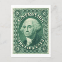 George Washington 12 Centavos US Postage