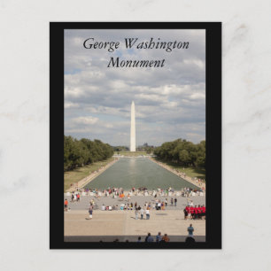 Cartão Postal George Washington Monument