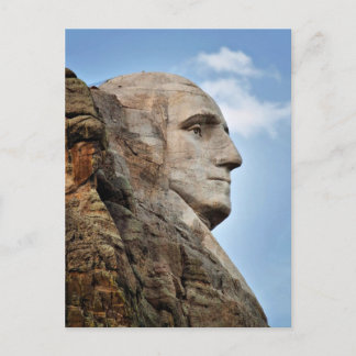 Cartão Postal George Washington on Mount Rushmore Postcard