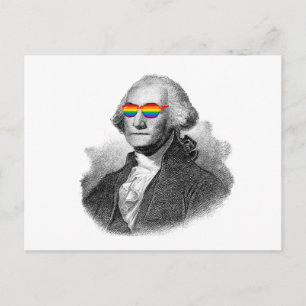 Cartão Postal George Washington Pride