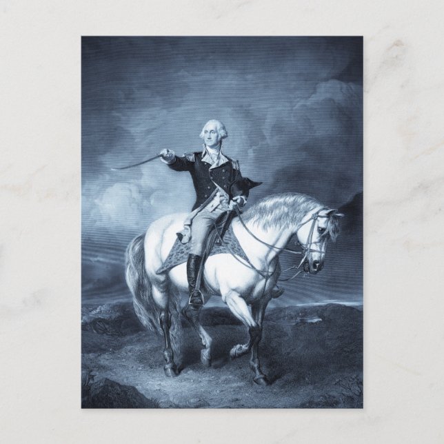 Cartão Postal George Washington Salute postcard (Frente)