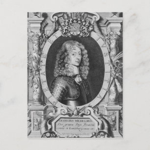 Cartão Postal George William Duke, de Braunschweig-Luneberg