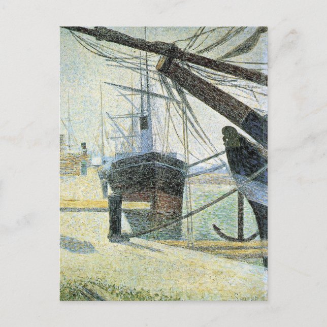 Cartão Postal Georges Seurat (Frente)