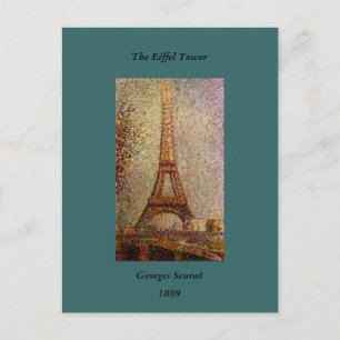 Cartão Postal Georges Seurat: A Torre Eiffel (1889)