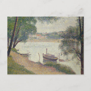 Cartão Postal Georges Seurat - Clima das Cinzas, Grande Jatte