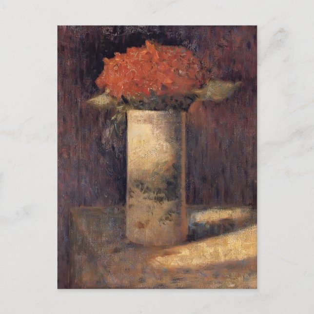 Cartão Postal Georges Seurat - Vase das Flores (Frente)
