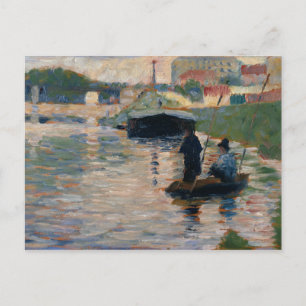 Cartão Postal Georges Seurat - Vista do Sena