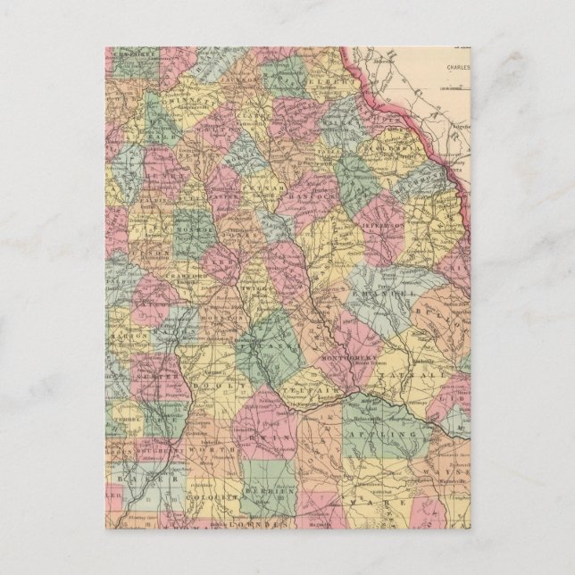 Cartão Postal Geórgia 6 (Frente)