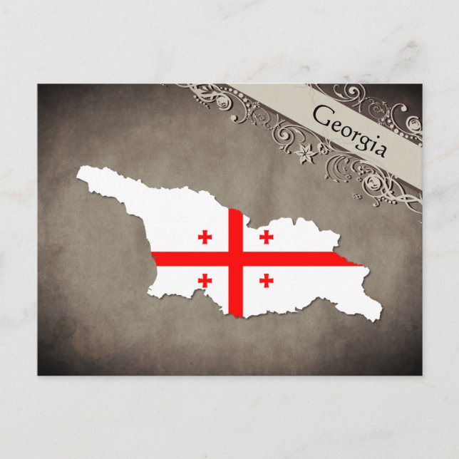 Cartão Postal Georgien (Frente)