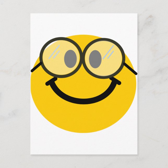 Cartão Postal Geralmente nerd (Frente)