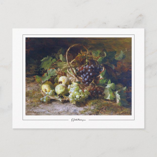 Cartão Postal Gerardina van de Sande Bakhuyzen #4 - Belas artes. (Frente)