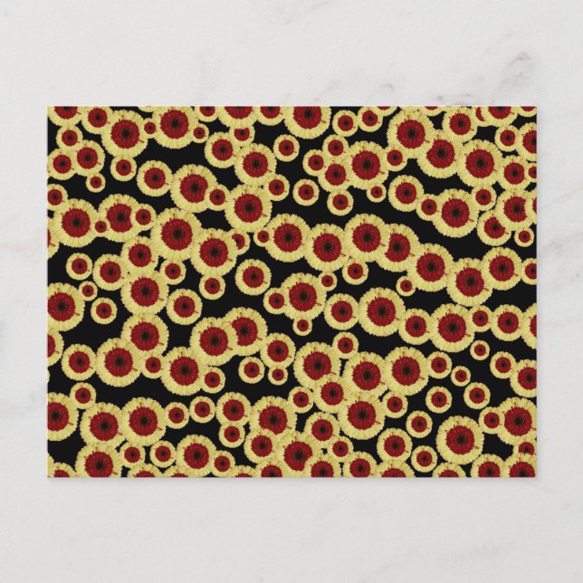 Cartão Postal Gerber Daisies (Frente)