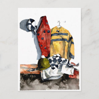 Cartão Postal Gerir a Arte de Queda