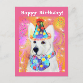 Cartão Postal German shepherd