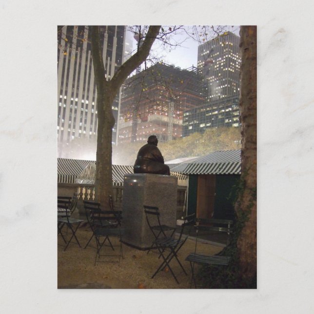 Cartão Postal Gertrude Caneca de cerveja (Frente)