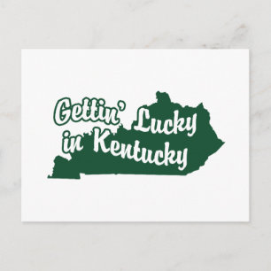 Cartão Postal Gettin' Lucky in Kentucky
