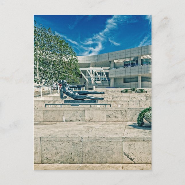 Cartão Postal Getty Center Arrival Plaza (Frente)