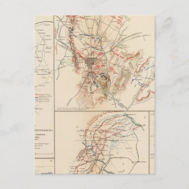 Cartão Postal Gettysburg (Frente)