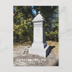 Cartão Postal Gettysburg PA
