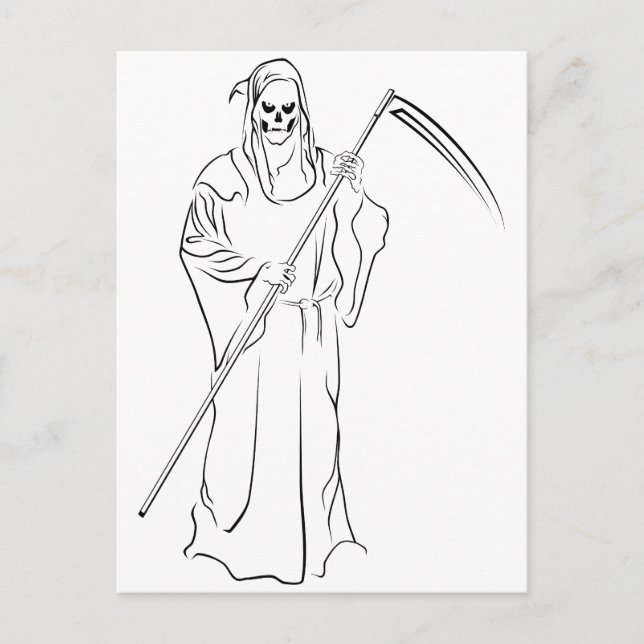 Cartão Postal Gevatter / padrinho / Grim (Frente)