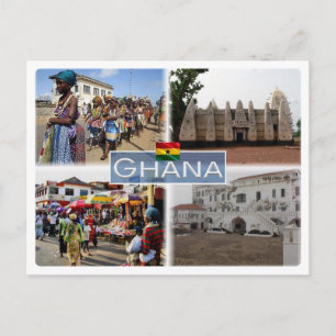 Cartão Postal GH Gana -