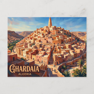 Cartão Postal Ghardaia Argélia