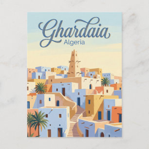 Cartão Postal Ghardaias Argélia