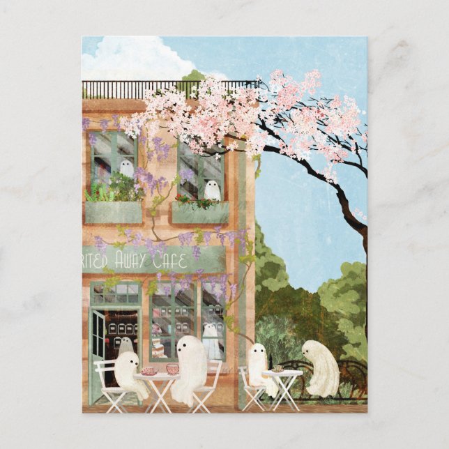 Cartão Postal Ghost Cafe (Frente)