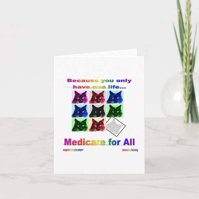 Cartão postal Ghost Cat (Frente)