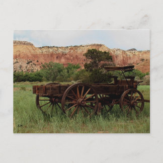 Cartão Postal Ghost Ranch Wagon, foto de JLH