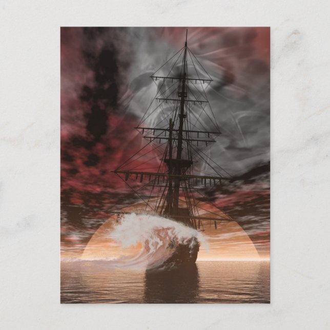 Cartão Postal Ghost Rider (Frente)