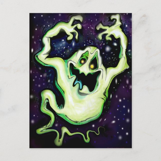 Cartão Postal Ghosty (Frente)