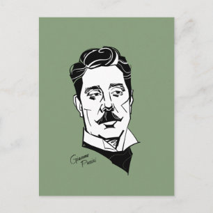 Cartão Postal Giacomo Puccini