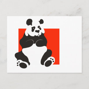 Cartão Postal Giant Panda