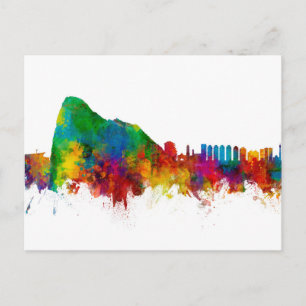 Cartão Postal Gibraltar Skyline