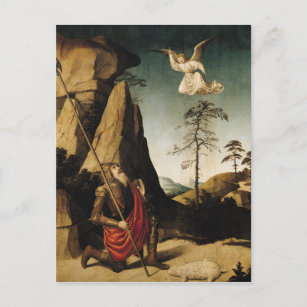 Cartão Postal Gideon e o Fleece, c.1490