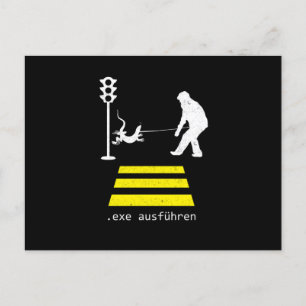 Cartão Postal Gift Do Programador De Codificador Echse Ausfhren